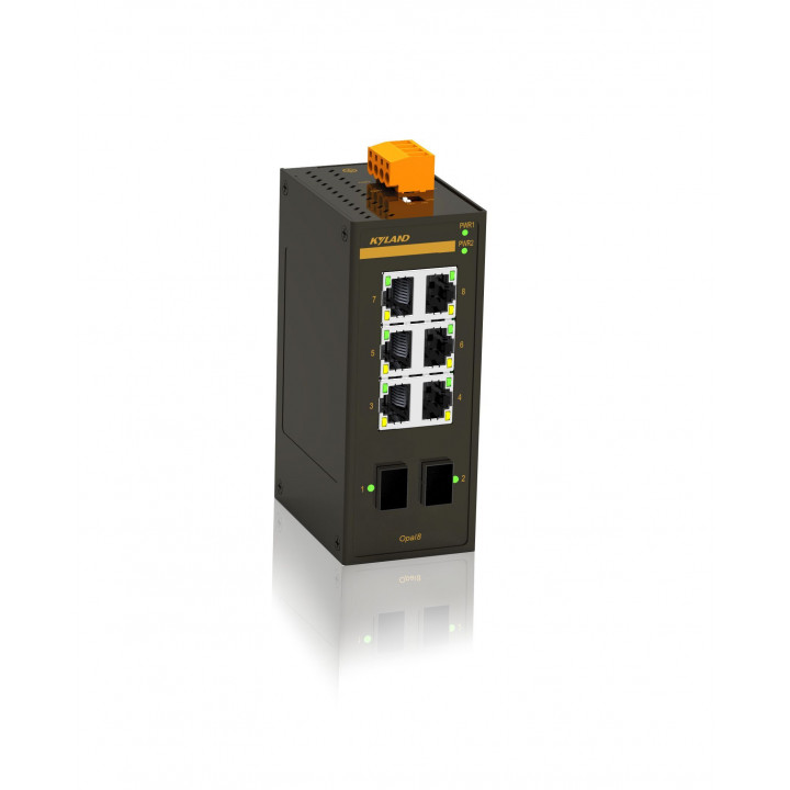 Промышленный коммутатор Kyland Opal8-2SFP6T-LV-LV (2 слота 100Base-X SFP, 6x10/100Base-T(X), -40…75°C) Промышленный коммутатор Kyland Opal8-2SFP6T-LV-LV (2 слота 100Base-X SFP, 6x10/100Base-T(X), -40…75°C)