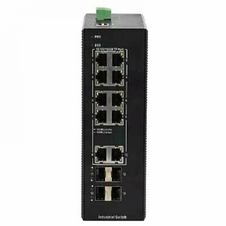 Коммутатор BDCOM IES200-V25-4S10T (Managed industrial, 4 SFP, 10 TX, -40~85°C) Коммутатор BDCOM IES200-V25-4S10T (Managed industrial, 4 SFP, 10 TX, -40~85°C)