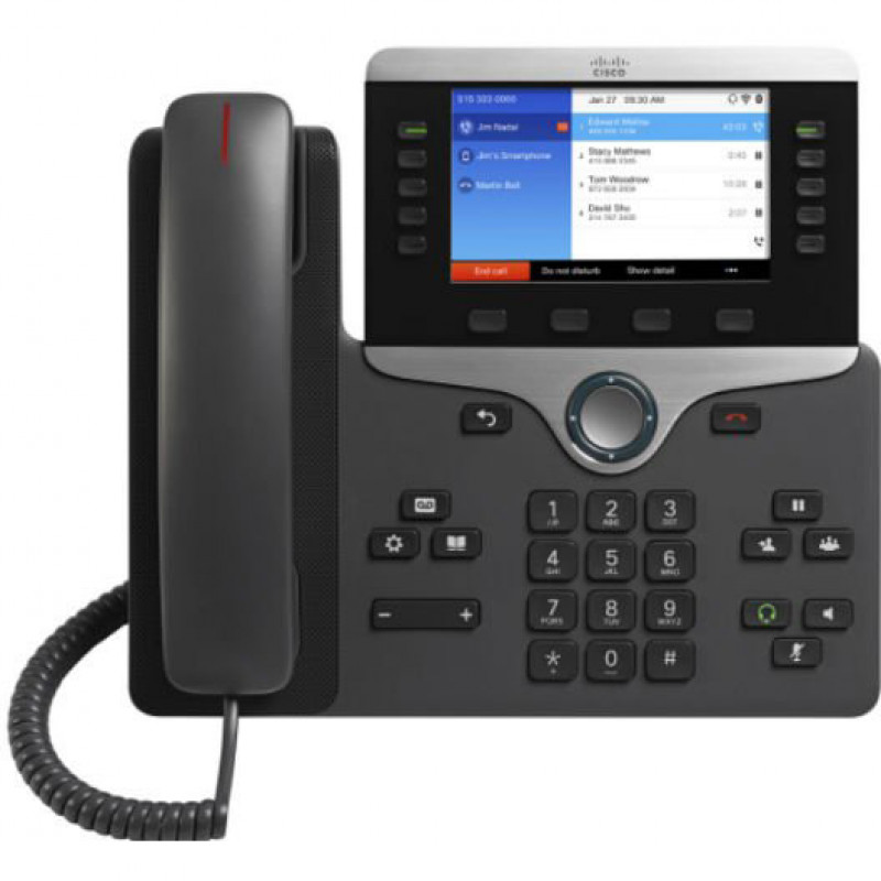 IP-телефон Cisco CP-8861-3PCC-K9= (IP Phone 8861 with Multiplatform Phone firmware)