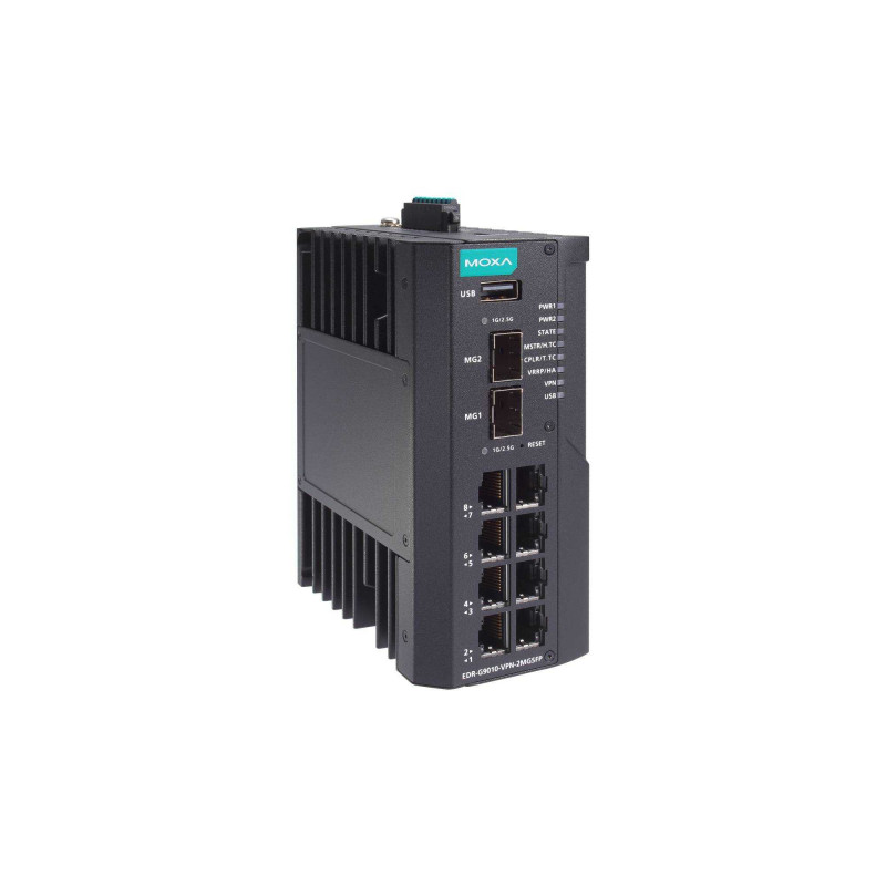 Промышленный маршрутизатор MOXA EDR-G9010-VPN-2MGSFP-HV