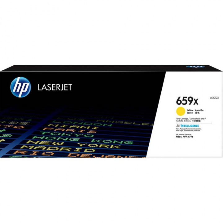 Тонер HP 659X High Yield Yellow W2012X (High Yield Yellow Original LaserJet Toner Cartridge)