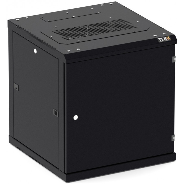 Шкаф TLK TWC-186060-R-M-BK (настенный разборный, 19", 18U, металл. дверь, 600x904x600 мм, черный) Шкаф TLK TWC-186060-R-M-BK (настенный разборный, 19", 18U, металл. дверь, 600x904x600 мм, черный)