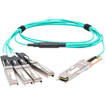 Кабель QSFP28 Future Technologies FT-QSFP28/4SFP28-CABA-10, 10м