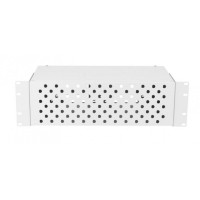 Оптический кросс 19" NIKOMAX, 3U, до 96 FC/ST портов, стальной,, NMF-RP96FC-WS-ES-3U-GY