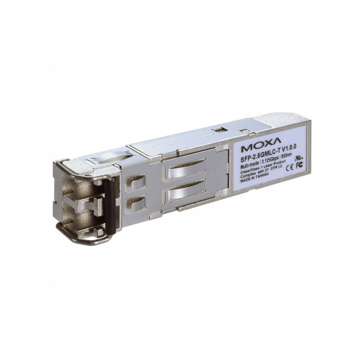 Трансивер MOXA SFP-2.5GSLC-T (2.5GBaseFX, LC, single-mode, до 5 км, t: -40/85°C)
