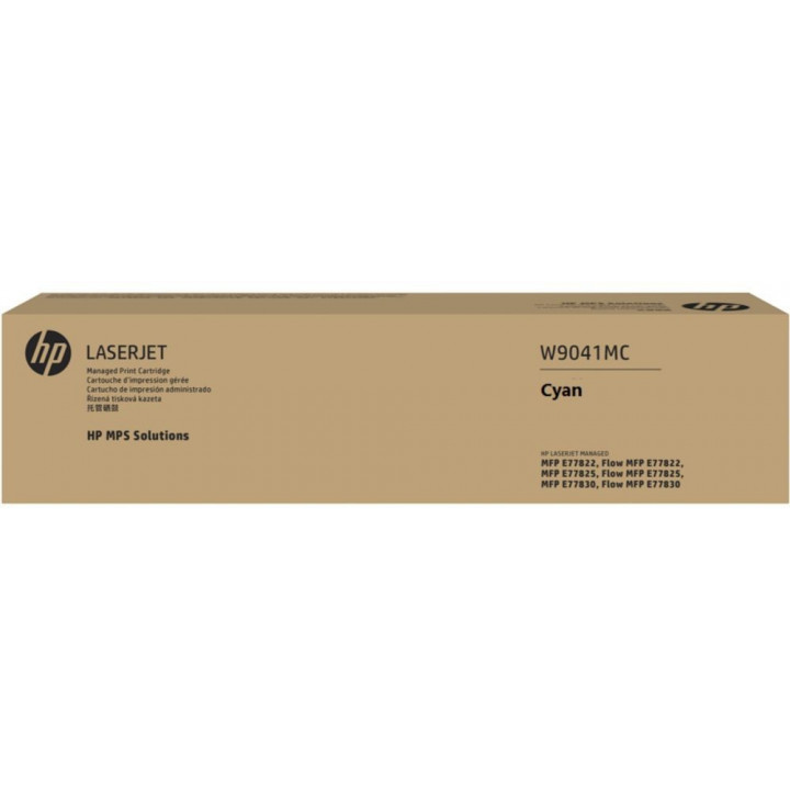 Картридж HP W9041MC (голубой, для Color LJ Managed MFP E77822, E77825, E77830) Картридж HP W9041MC (голубой, для Color LJ Managed MFP E77822, E77825, E77830)