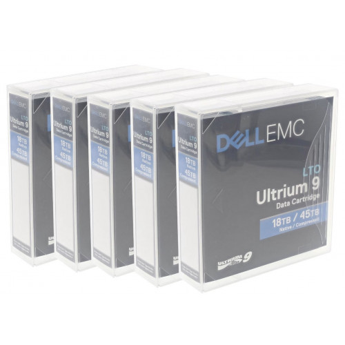 Лента Dell LTO-9 18000/45000ГБ 5-pack, 440-BBJV