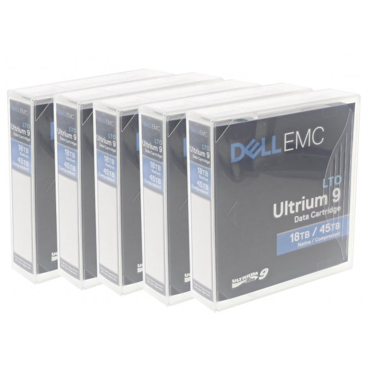 Лента Dell LTO-9 440-BBJV (18000/45000ГБ, 5-pack)