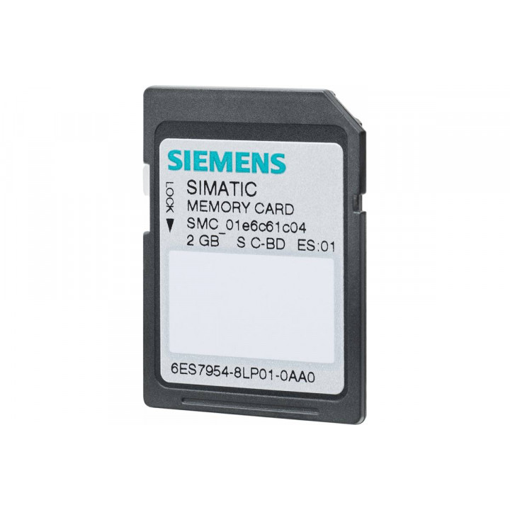 Карта памяти Siemens 6ES7954-8LP02-0AA0 (MC для S7-1x00, 2 ГБ, 3.3 В Flash)