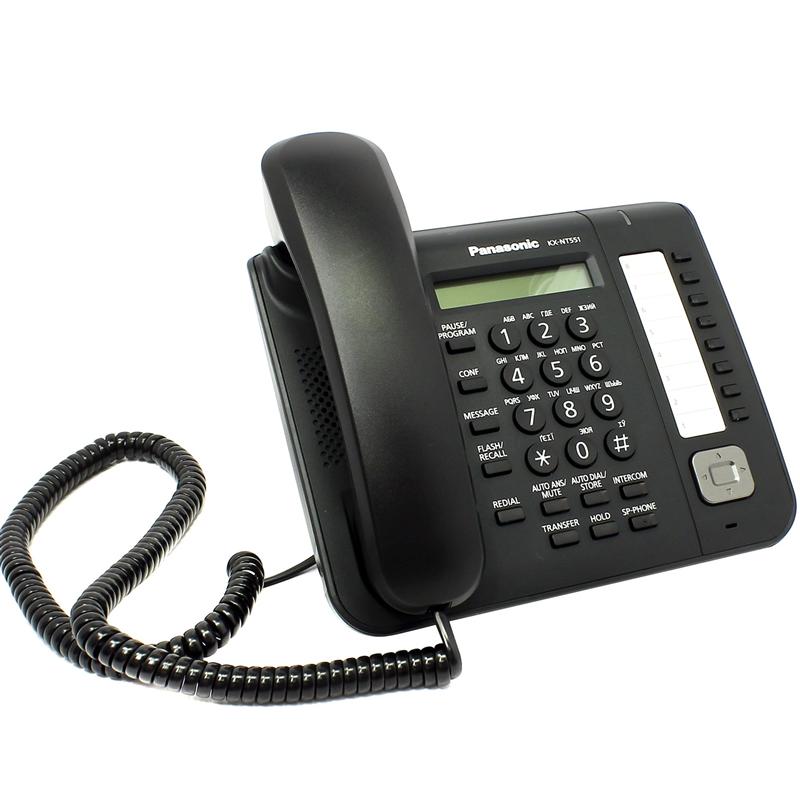 IP-телефон Panasonic KX-NT553RUB