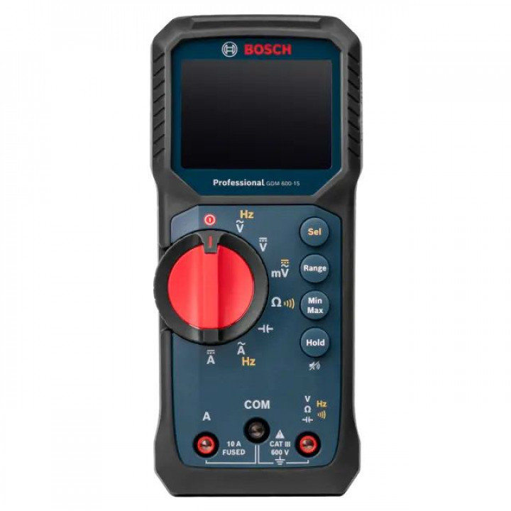 Мультиметр Bosch GDM 600-15 Professional (600 В, True RMS, IP65)