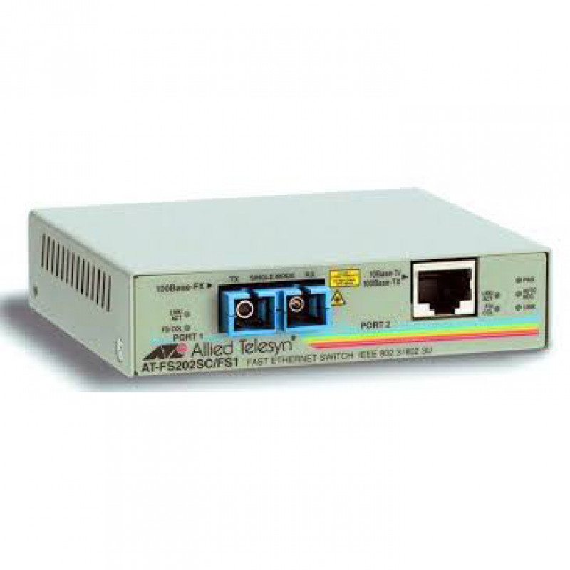 Медиаконвертер Allied Telesis AT-FS202-60