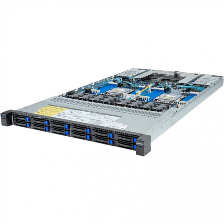 Серверная платформа GIGABYTE R183-Z92-AAD3 (1U, 2xSP5, 24xDDR5, 12x2.5 HDD HS, 3-PCI-E, 2xGLAN, 2x1600 Вт) Серверная платформа GIGABYTE R183-Z92-AAD3 (1U, 2xSP5, 24xDDR5, 12x2.5 HDD HS, 3-PCI-E, 2xGLAN, 2x1600 Вт)