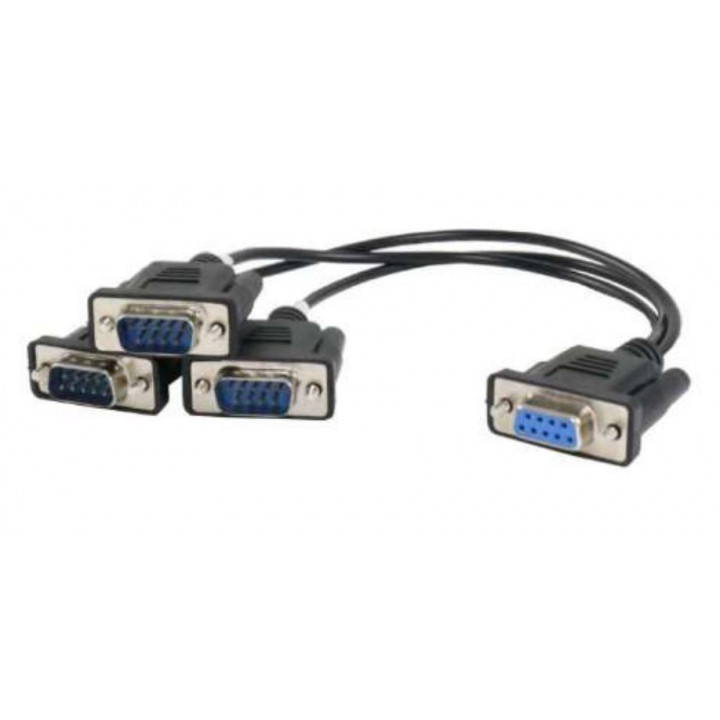 Кабель Neousys Cbl-DB9F-3DB9M-15CM Кабель Neousys Cbl-DB9F-3DB9M-15CM