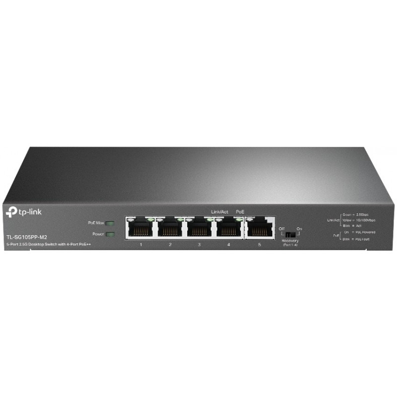 Коммутатор TP-Link TL-SG105PP-M2