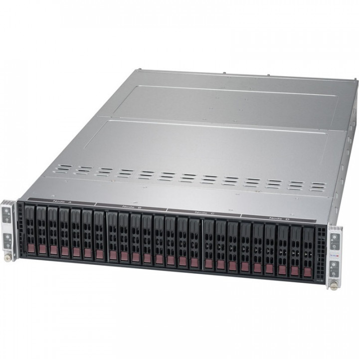 Серверная платформа Supermicro SYS-2029TP-HC0R (2U, 4-node, 2x2200W)