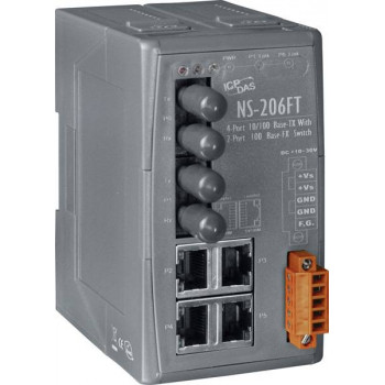 Промышленный коммутатор ICP DAS NS-206FT CR