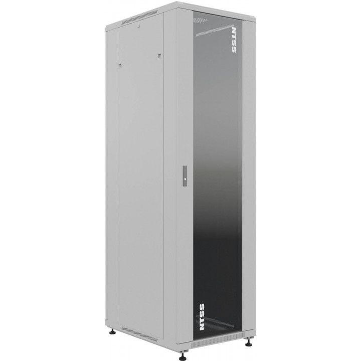 Шкаф серверный NTSS NTSS-R32U6080GS (32U, 600x800 мм, стекл. дверь, 900 кг, серый) Шкаф серверный NTSS NTSS-R32U6080GS (32U, 600x800 мм, стекл. дверь, 900 кг, серый)