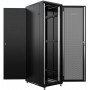Шкаф напольный серверный NTSS NTSS-R18U6080PD-BL (18U, 600x800мм, перфорированная и сплошная дверь, RAL 9005)