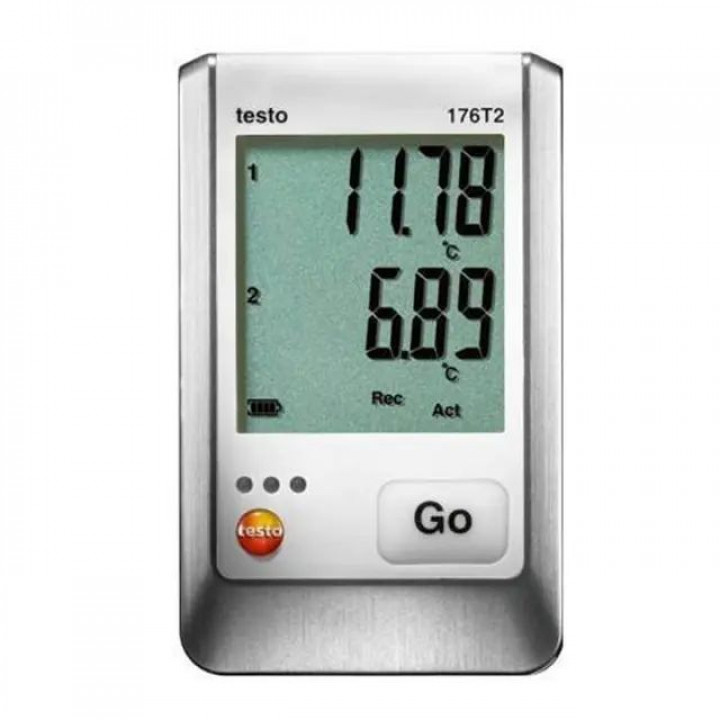 Логгер температуры Testo 176 T2 (-100…+400°C, 2 канала)