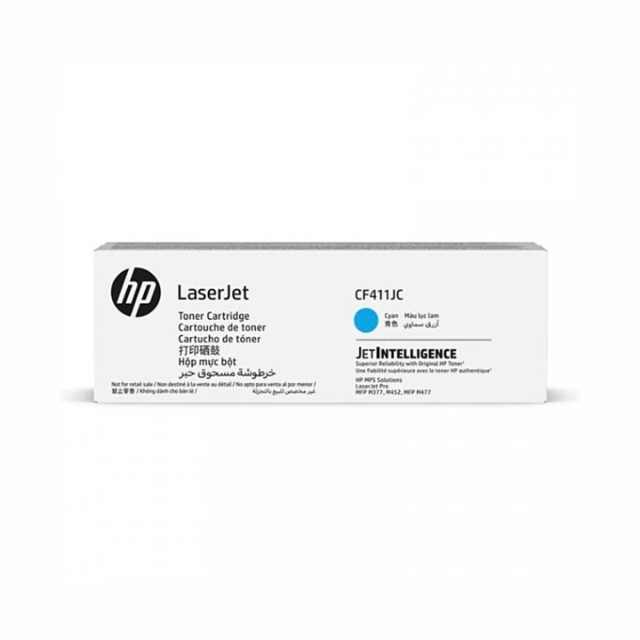 Картридж HP CF411JC (голубой, 6 000 стр., для CLJ M477/M452/M377dw)