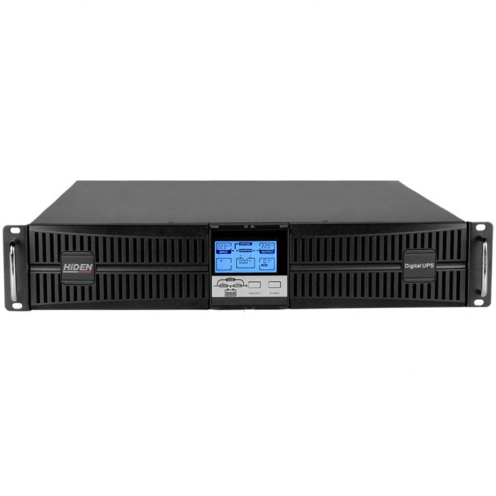 Источник бесперебойного питания HIDEN UDC92010H-RT (онлайн, 10000ВА/10000Вт, 2U, без АКБ, клеммный терминал)