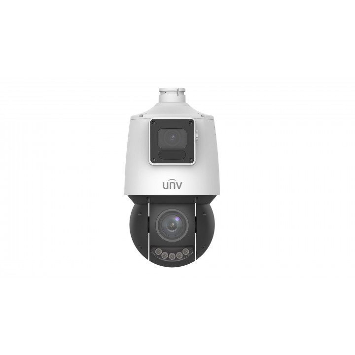 Видеокамера Uniview IPC94144SR-X25-F40C (сдвоенная, 4Мп+4Мп, 25x Zoom, ИК 100м, 360°) Видеокамера Uniview IPC94144SR-X25-F40C (сдвоенная, 4Мп+4Мп, 25x Zoom, ИК 100м, 360°)