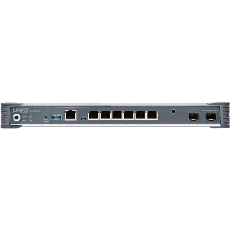 Маршрутизатор Juniper SRX300-SYS-JB (8GE/4G RAM/8G Flash)