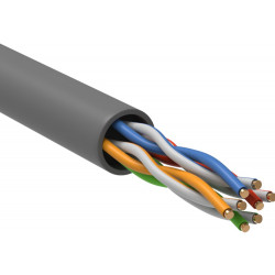 Кабель витая пара UTP кат.5e ITK LC1-C5E04-121-T-R