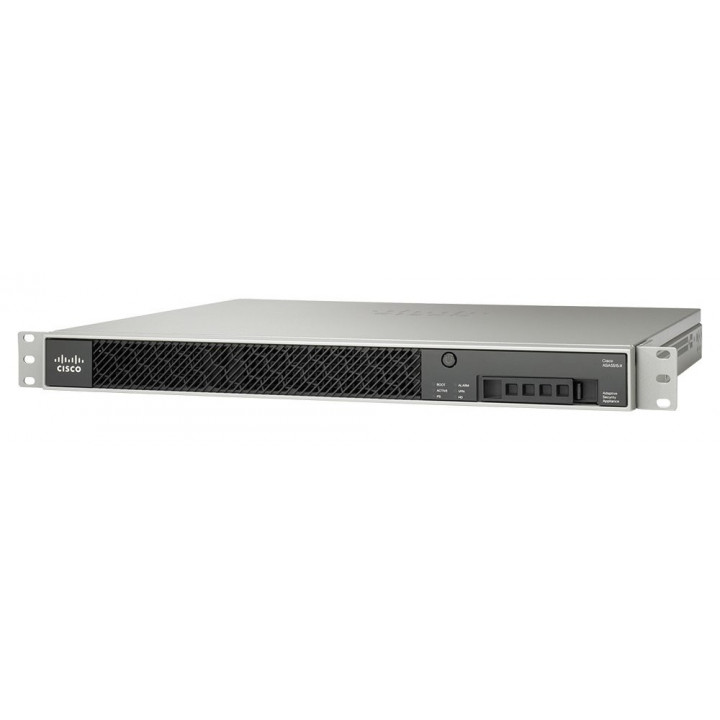 Межсетевой экран Cisco ASA5515-FPWR-K9 (с FirePOWER Services, 6GE, AC, 3DES/AES, SSD)