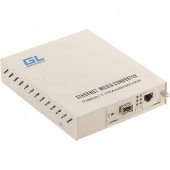 Медиаконвертер NIKOMAX GL-MC-UTPG-SFPG-FM