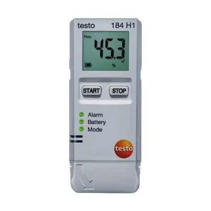 Логгер Testo 184 H1 (температура -20…+70°C, влажность 0-100%) с поверкой