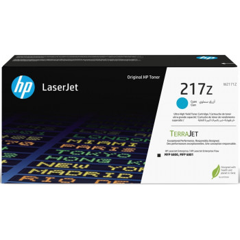 Картридж HP W2171Z (№217Z) голубой