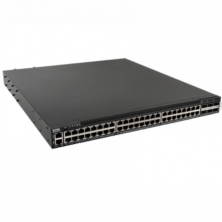 Коммутатор D-Link DXS-3610-54S/A1ASI (управляемый L3, 48 портов 10G SFP+, 4 порта 40G)