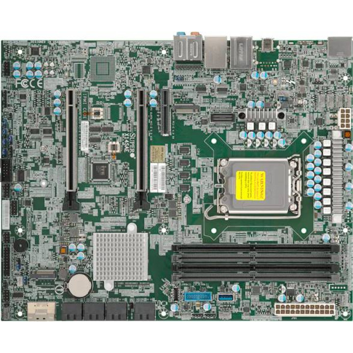 Серверная материнская плата Supermicro MBD-X14SAE-B (ATX, Intel W680, сокет 1700, 4xDDR5, 8xSATA, 3xM.2)