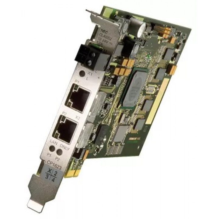 Коммуникационный процессор Siemens SIMATIC NET 6GK1162-3AA00 (CP 1623, PCI Express, 2xRJ45)