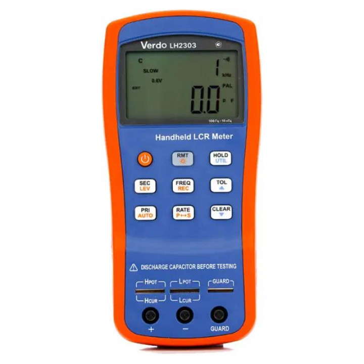 Измеритель RLC VERDO LH2303 (L/C/R, 10 кГц, погрешность 0.1%) Измеритель RLC VERDO LH2303 (L/C/R, 10 кГц, погрешность 0.1%)