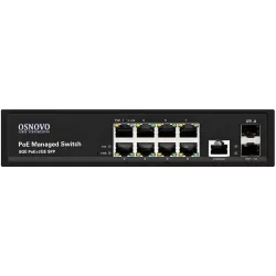 Коммутатор управляемый L2 PoE OSNOVO SW-80802/L(150W) Коммутатор управляемый L2 PoE OSNOVO SW-80802/L(150W)