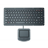 Промышленная клавиатура Key Technology K-TEK-M270-FN-MS-BL-IL+M73TP-US/RU-USB