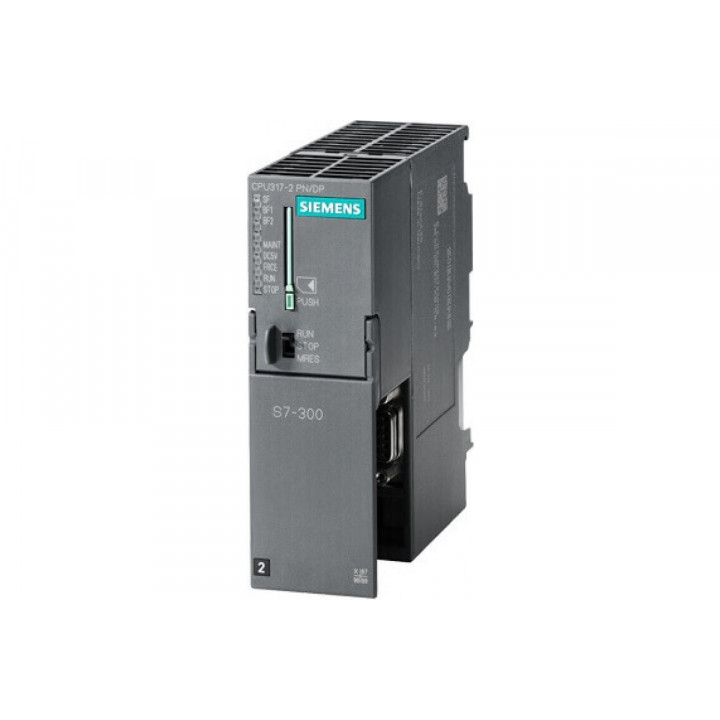 Центральный процессор Siemens 6AG1317-2EK14-2AY0 (CPU317-2PN/DP, 1 МБ, MPI/DP, PROFINET, -25...+70°C)