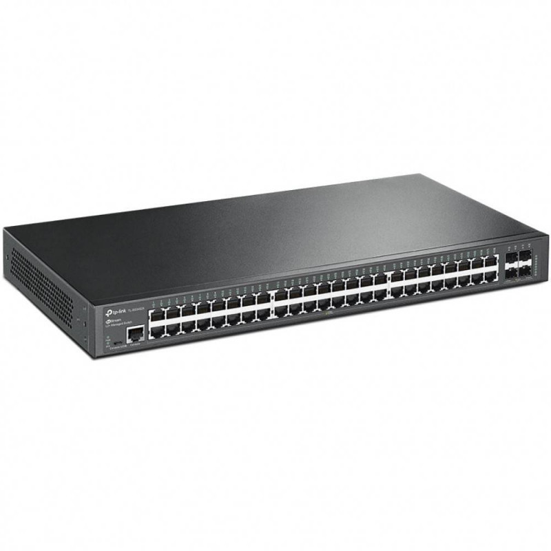 Коммутатор TP-Link SG3452X (48 портов GbE, 4 порта 10G SFP+, L2+/L3)
