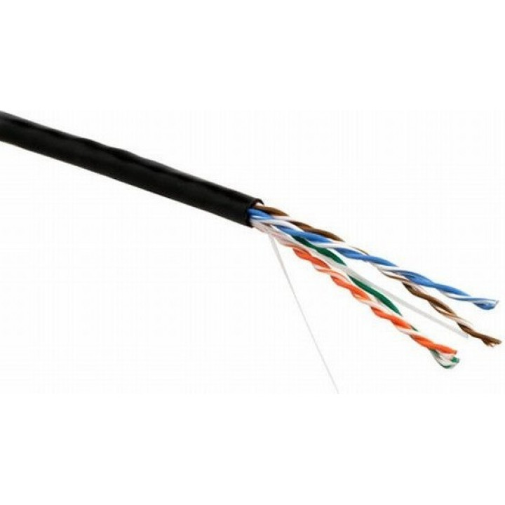 Кабель витая пара LANMASTER LAN-5EUTP-LSZH-BK (Cat.5e, UTP, LSZH, черный, 305 м) Кабель витая пара LANMASTER LAN-5EUTP-LSZH-BK (Cat.5e, UTP, LSZH, черный, 305 м)