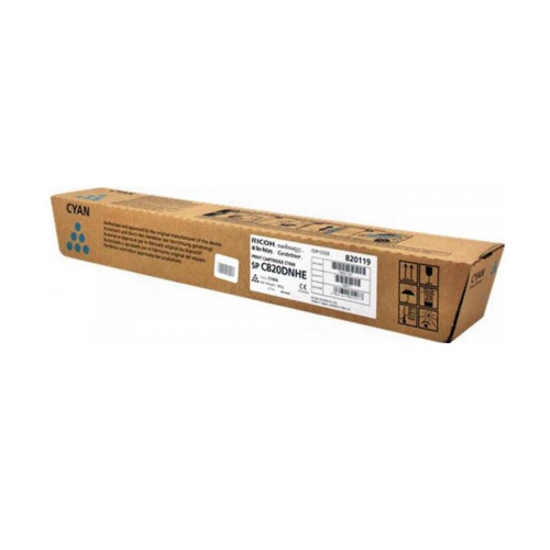 Картридж для плоттеров Ricoh cyan Aficio SP C820DN/C821DN 820119 SPC820DNHE