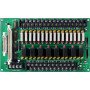 Плата силовых реле ICP DAS DB-24PR/12 CR (24-канальная, 12 В, 8xForm C, 16xForm A)