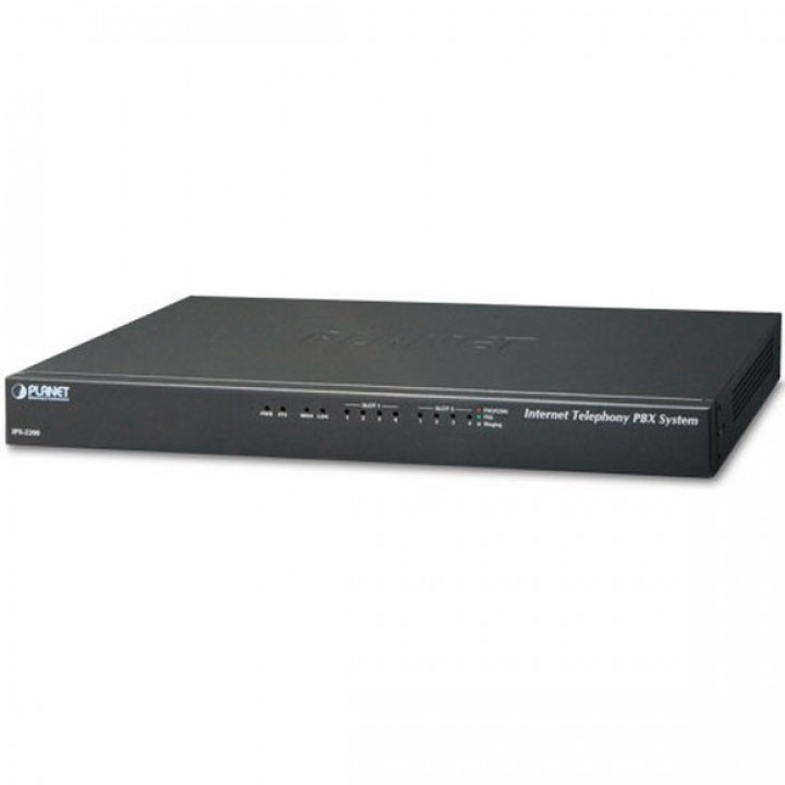 VoIP-шлюз PLANET IPX-2200 (Asterisk, 200 пользователей, 60 вызовов) VoIP-шлюз PLANET IPX-2200 (Asterisk, 200 пользователей, 60 вызовов)
