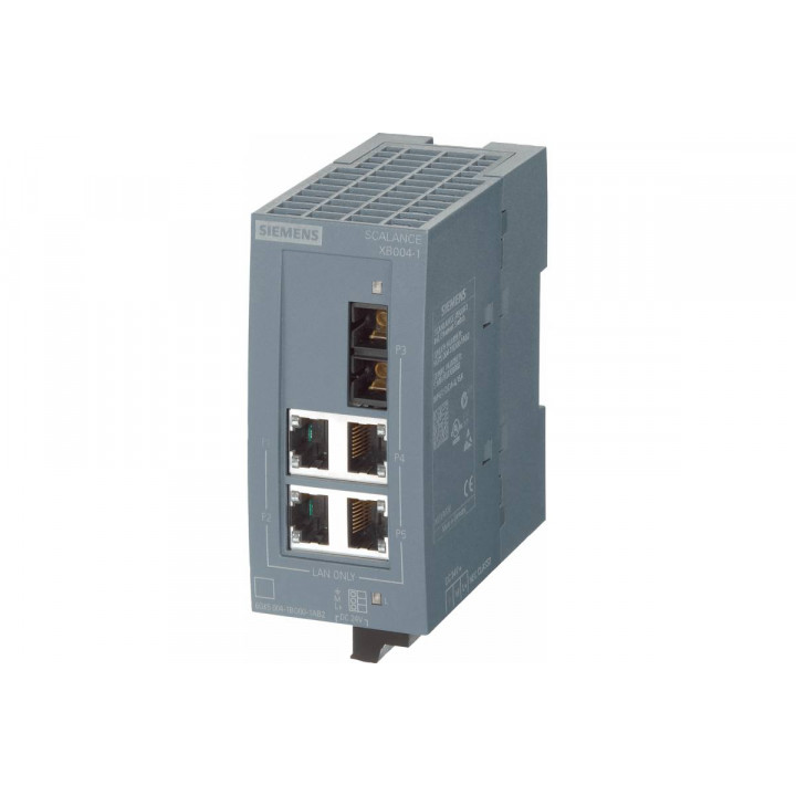 Неуправляемый коммутатор Siemens 6GK5004-1BF00-1AB2 (Scalance XB004-1LD, 4xRJ45, 1xSC) Неуправляемый коммутатор Siemens 6GK5004-1BF00-1AB2 (Scalance XB004-1LD, 4xRJ45, 1xSC)