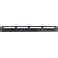 Коммутационная панель 19, 1U, категория 6, 250МГц, RJ45/8P8C, 110/KRONE NIKOMAX NMC-RP24UE2-ES-1U-BK