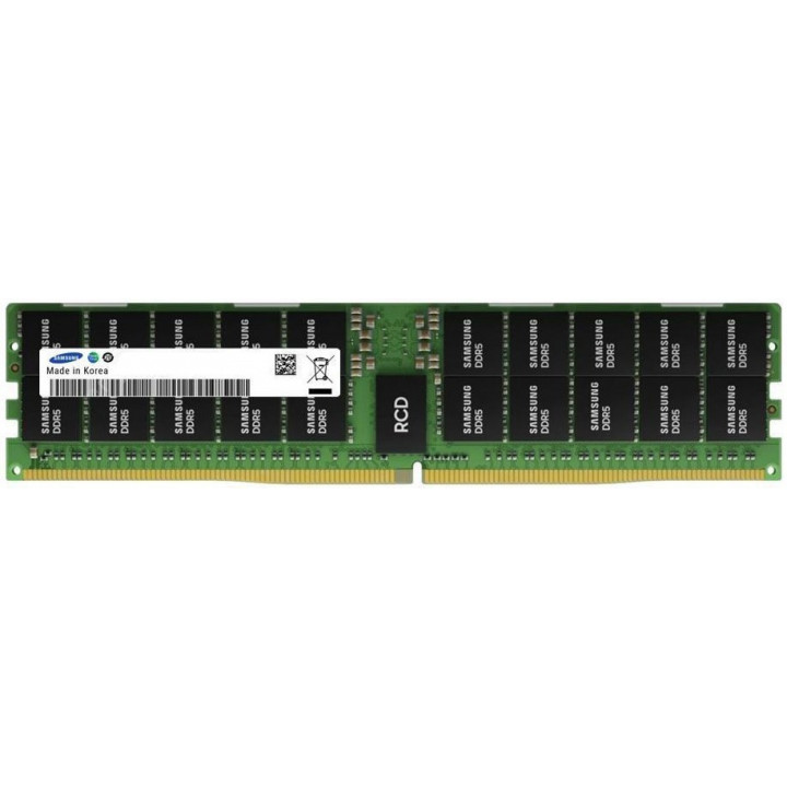 Оперативная память Samsung M321R8GA0BB0-CQK (64GB, DDR5 4800MHz, ECC RDIMM) Оперативная память Samsung M321R8GA0BB0-CQK (64GB, DDR5 4800MHz, ECC RDIMM)