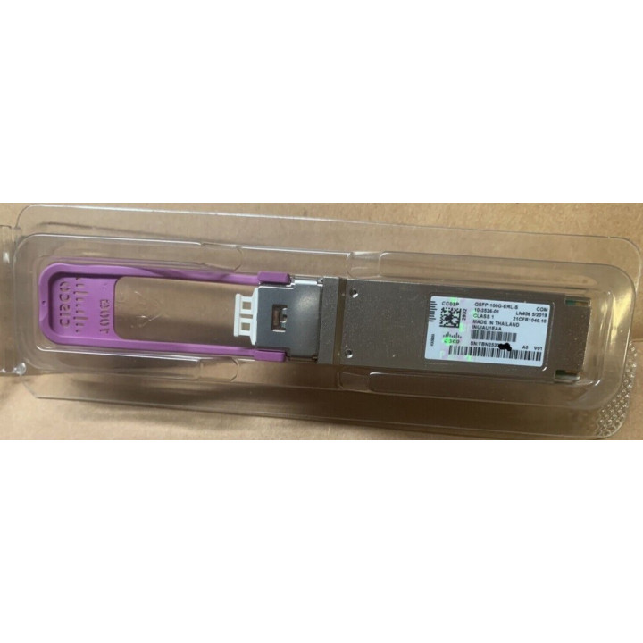 Трансивер Cisco QSFP-100G-ERL-S (100G QSFP28, ER-Lite, 25km SMF, 1310nm)