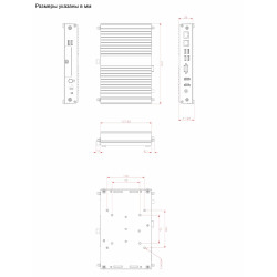 Промышленный встраиваемый компьютер Ниеншанц-Автоматика FRONT Compact 210.104